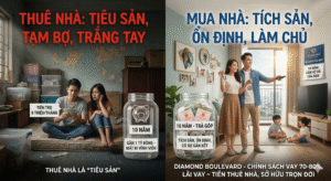 Thuê Nhà Là "Tiêu Sản", Mua Nhà Là "Tích Sản"
