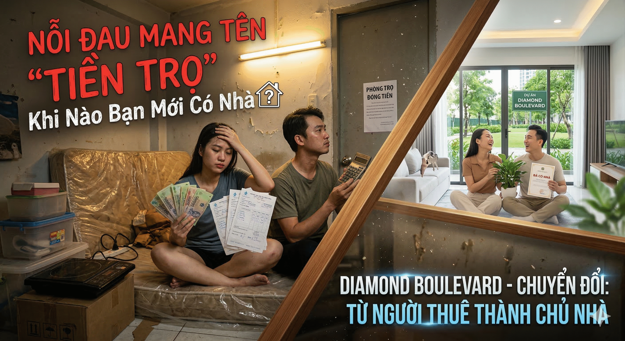 Đầu tư hợp lý cho mái ấm gia đình về sau