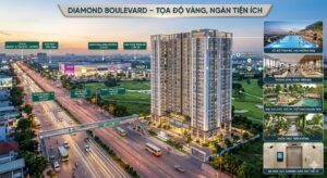 Tọa độ vàng, ngắm tiện ích tại Diamond Boulevard