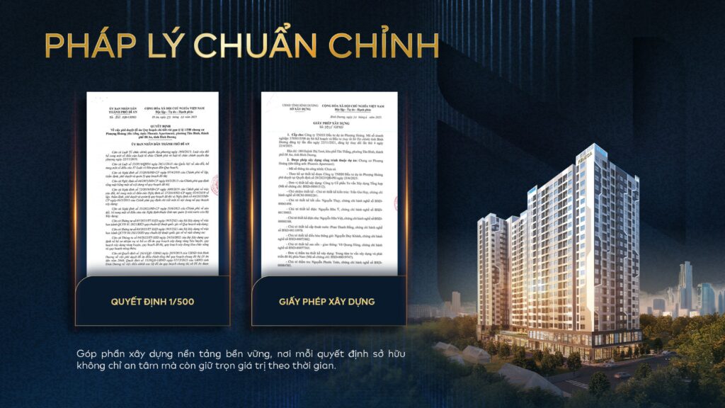 Pháp lý hoàn chỉnh đến từ dự án, được phép bán hàng