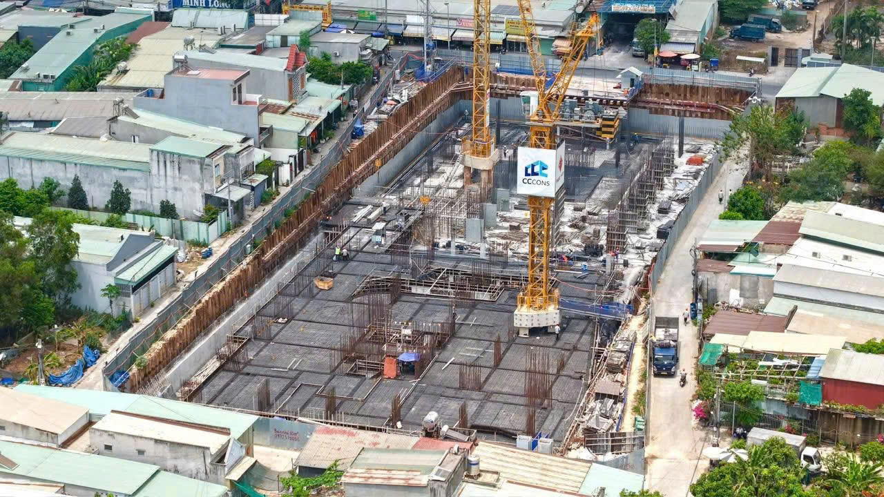 Dự án Fenica dĩ an đang được xây dựng